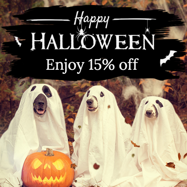 Happy Halloween! Enjoy 50% off.